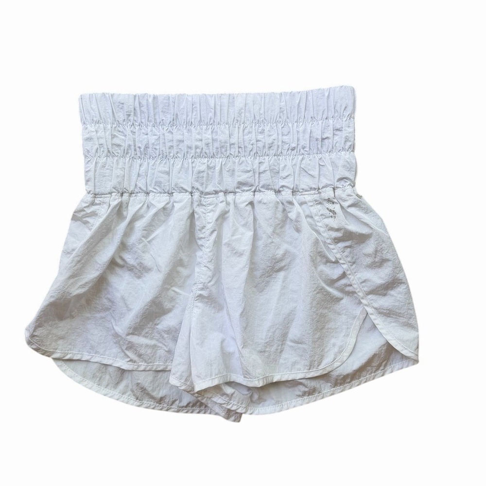 Free People White High Waist Women’s Shorts